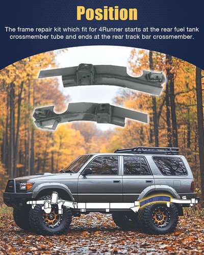 Rear Frame Section frame repair kit for 1996-2002 3rd Gen Toyota 4 ...