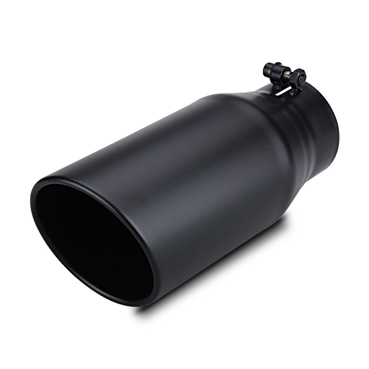 A-KARCK Exhaust Adapter Connector 2.5 Inch ID To 3 Inch ID, Exhaust Pipe Reducer 4 Inch Overall Length 304 Stainless Steel, Silver