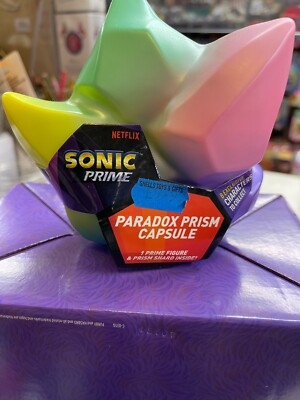 Sonic Prime Netflix Sonic Paradox Prism 6,5 cm Actionfigur / zufällige versiegelte Packung