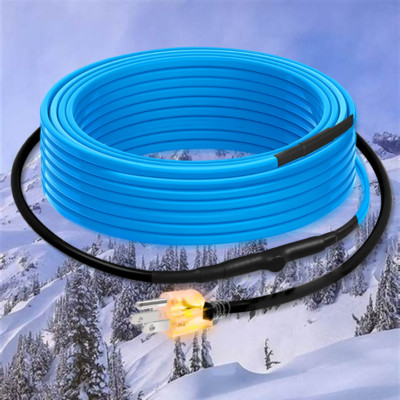 SnulyHeet Self-regulating Pipe Heat Cable for Pipe Freeze Protection 120 V 6 FT 