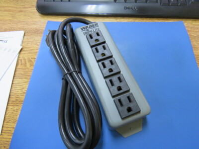 WABER (TRIPP-LITE)  602-15 Qty of 1 per Lot Extension Lead, Switchless, 5 Outlet