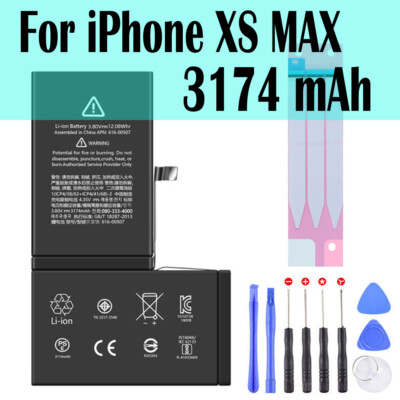 NEW Replacement For iPhone XS MAX Internal Battery-3174 MAH | eBay
