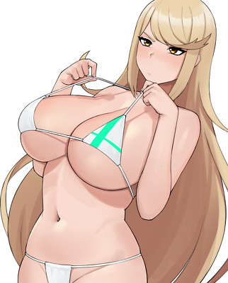 Xenoblade Chronicles 2 - Mythra Weatherproof Anime Sticker 6'' Car Decal