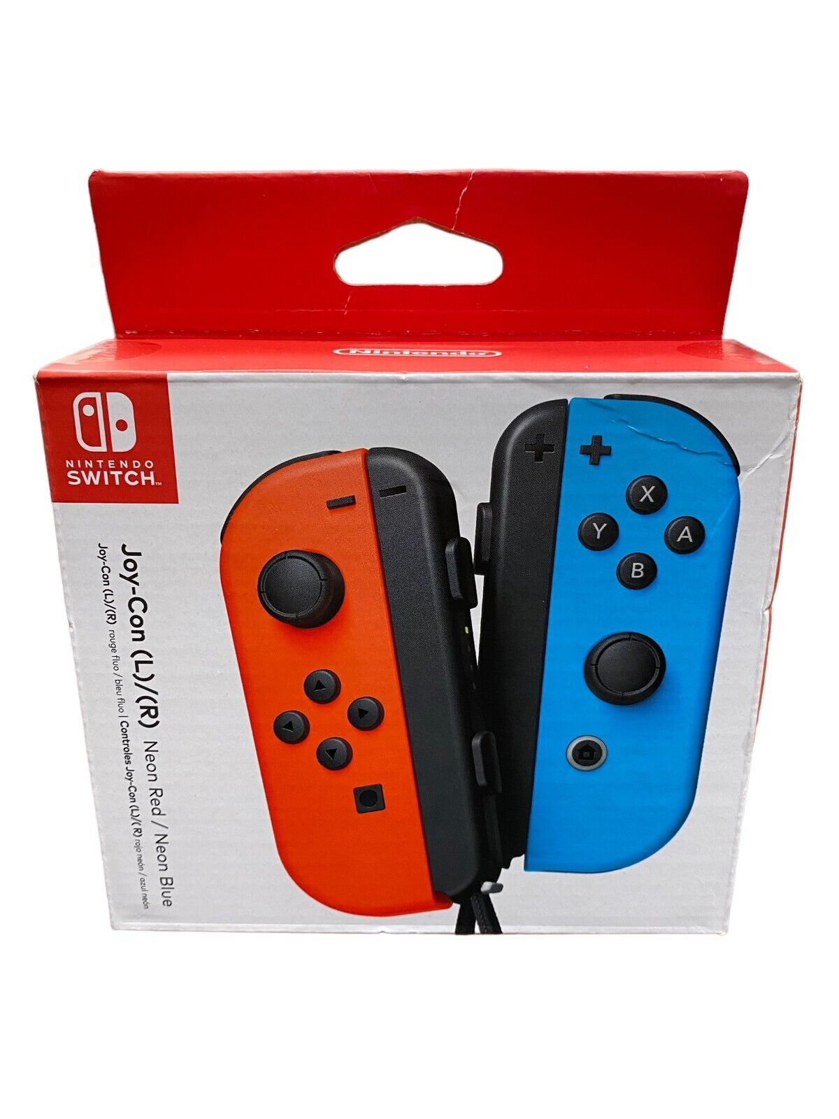 Nintendo Joy-Con Controller - Neon Blue/Neon Red (HACAJAEAA) for