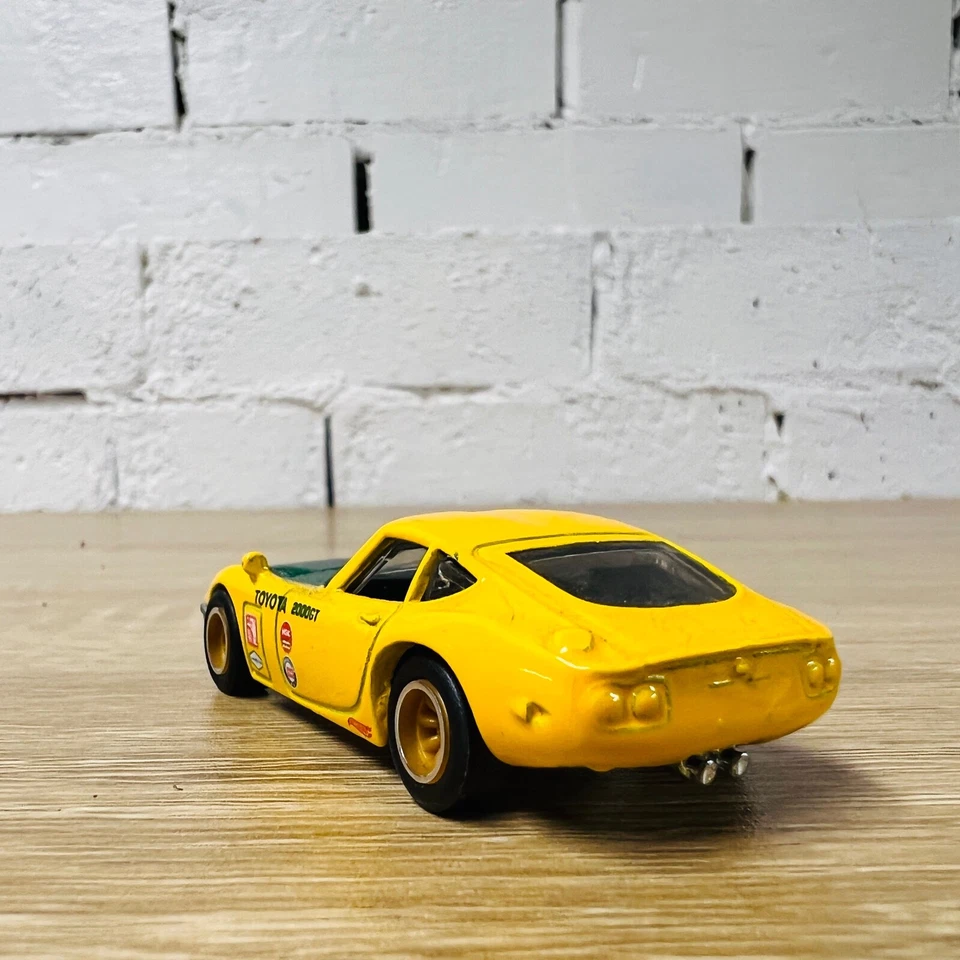 Toyota 2000 GT зеленые желтые первоклассные настоящие райдеры 2016 Japan Historics JH1 - Изображение 4 из 4