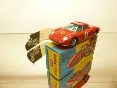 CORGI TOYS 314 FERRARI BERLINETTA 250 LE MANS #4 - RED 1:43 - VERY