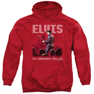 ELVIS PRESLEY RETURN OF THE KING Licensed Adult Hooded Sweatshirt Hoodie SM-3XL