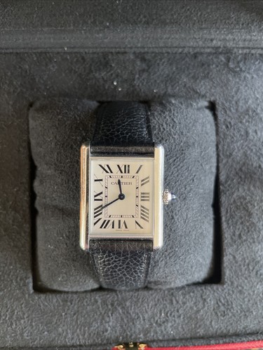 2022 Cartier Tank Stainless Steel Quartz Men’s Watch WSTA0041 - Box/Papers