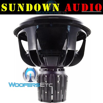 SUNDOWN AUDIO NS-15v6-D2 15'' SUB 3000W RMS DUAL 2-OHM SUBWOOFER BASS SPEAKER NEW
