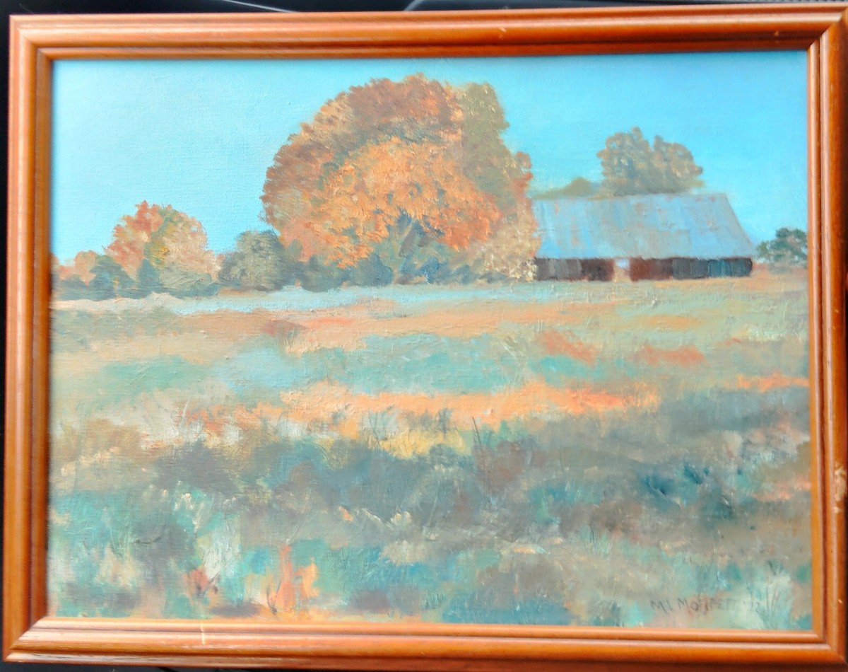 【F4号】good blue(spelling) 油絵 oil painting s-l400.jpg