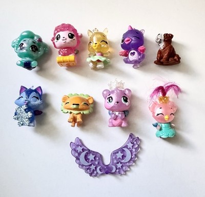 Hatchimals Colleggtibles Lot of 9 Figures plus Purple Wings