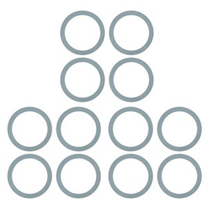 12 Pack Blender Gasket Seals for  and Osterizer Blender Models,6374