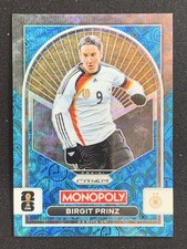 Birgit Prinz 2026 Panini Monopoly Prizm Fifa World Cup Four Corners Blue Wave