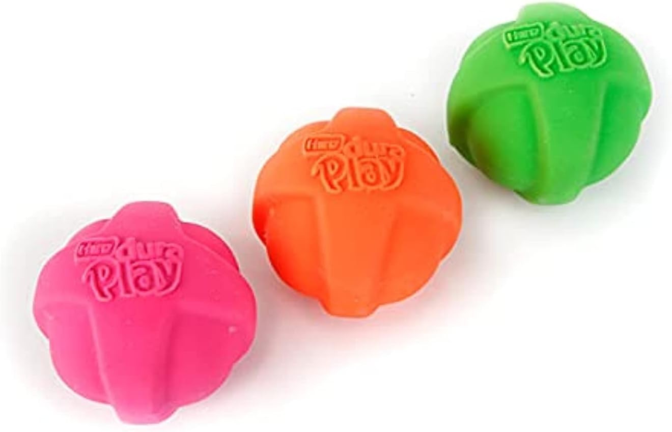 Hartz DuraPlay Ball Squeaky Latex Dog Toy