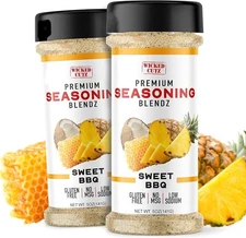 (Free Duty Tax) Wicked Cutz Sweet BBQ Grill Seasoning Set, 2 Pack of Grillin