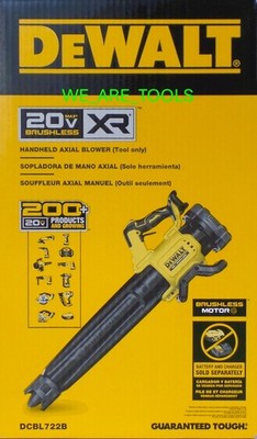 Boxed Dewalt DCBL722B 20V Brushless Cordless Handheld Blower 20 Volt 450 CFM