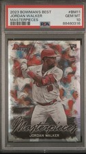 2023 Bowman's Best Jordan Walker Masterpieces RC ROOKIE PSA 10 GEM MT #BM-11