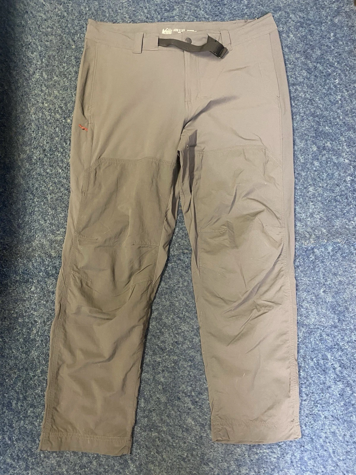 REI Pants Mens 40x32 Hiking Lightweight Zip Pocket Cargo Outdoor