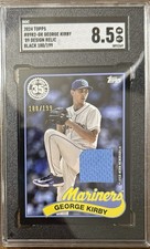 2024 Topps Series 2 - 1989 Topps Baseball Relics George Kirby #89R2-GK 180/199