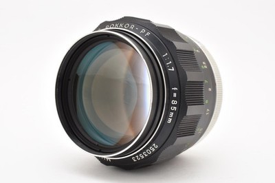 DDP [MINT w/Cap] MINOLTA MC ROKKOR PF 85mm F/1.7 MF Portrait Lens