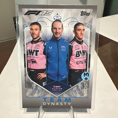 2025 Topps F1 Turbo Attax Team Dynasty #63 BWT Alpine F1 Team