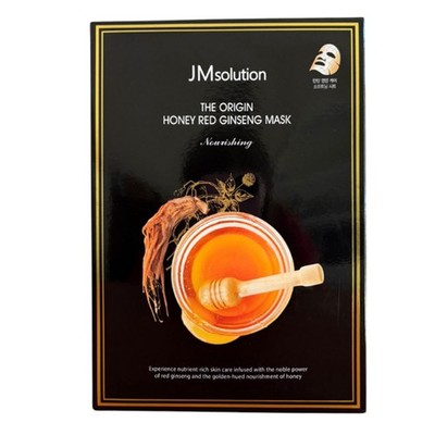 [JMsolution] The Origin Honey Red Ginseng Mask - 1pack (10pcs)
