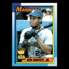 Ken Griffey Jr. #336 1990 Topps Seattle Mariners Baseball Card MLB NM