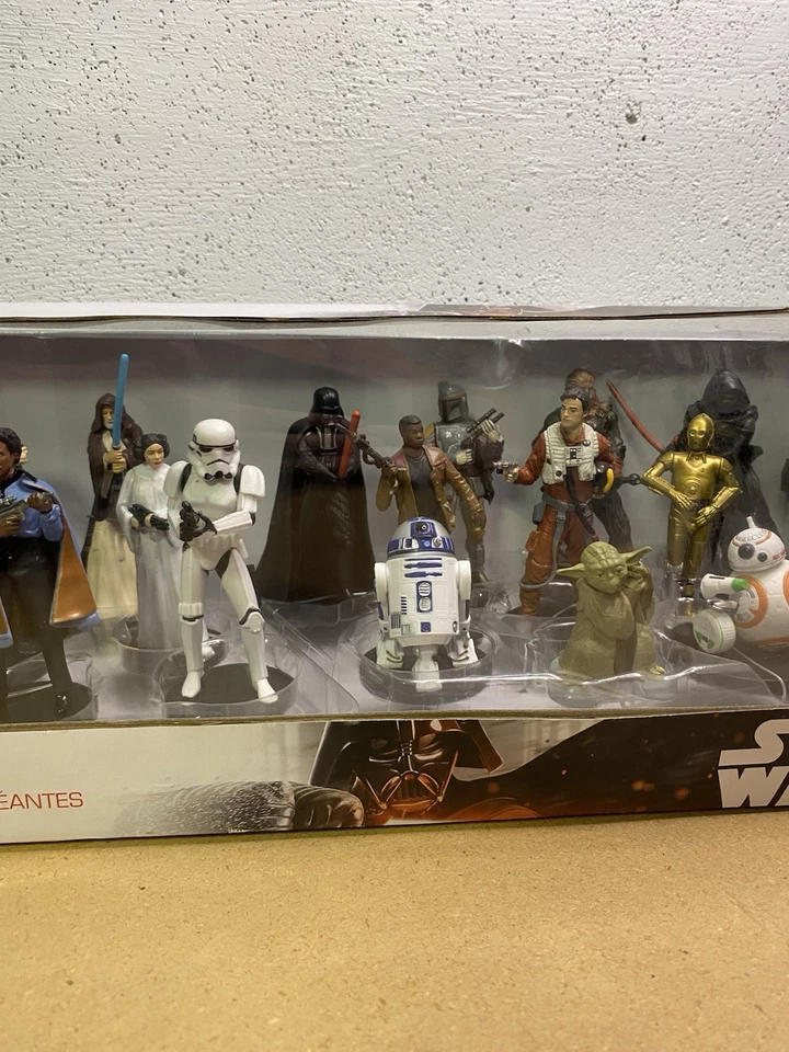 Juego Mega Estatuilla Disney Star Wars 20 Piezas - Totalmente Nuevo En Caja Foto 4 de 4