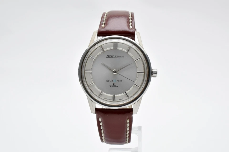 ▶️Винтажные часы 1965 SEIKO Skyliner JDM 6220-9970 21J с ручным заводом Япония [Exc+5] - Изображение 4 из 4