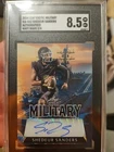 2024 Leaf Exotic Military Autographs Shedeur Sanders #MA-SS2