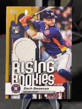 2025 Topps Update #RRR-ZD - Zach Dezenzo Rising Rookie Relics Gold #/50🔥🔥