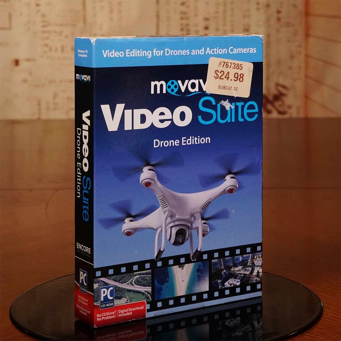 Movavi Video Suite Drone Edition for Windows 7/8/10 Encore Software NEW 4K Ready