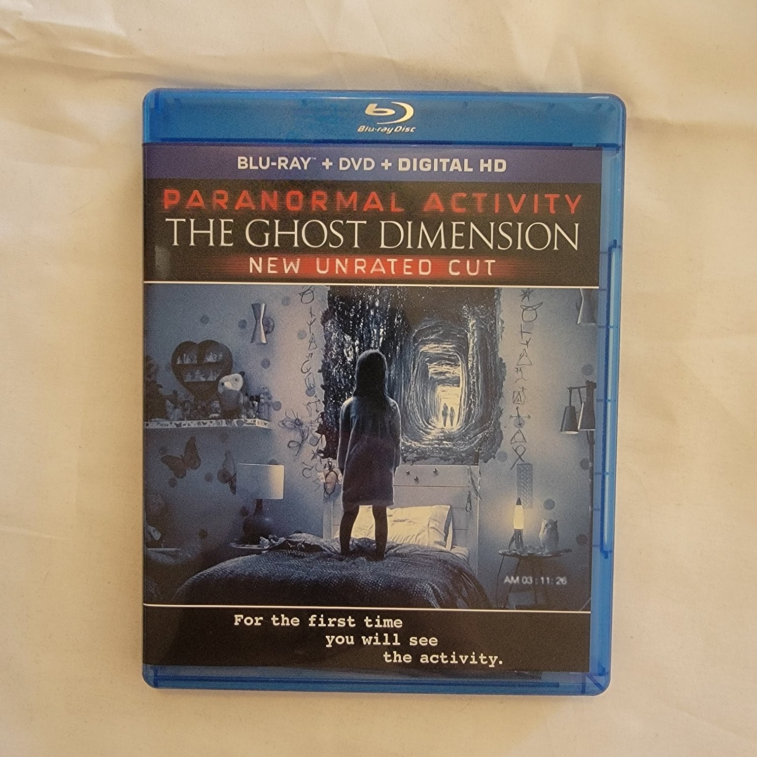 Paranormal Activity The Ghost Dimension Blu-ray 2015 Unrated Cut