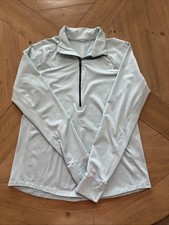 Under Armour Pullover Womens XL Blue HeatGear 1/4 Zip Athletic Top Lightweight