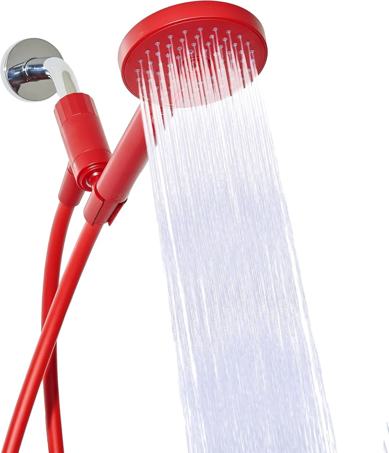 Sproos High Pressure Handheld Shower Head with 3 Spray Functions & 70" Hose