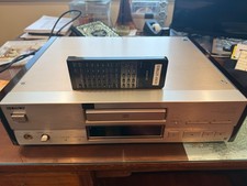 MINT VINTAGE SONY CDP-X779 ES CD PLAYER US 120 Voltage, GOLD EDITION Extras.