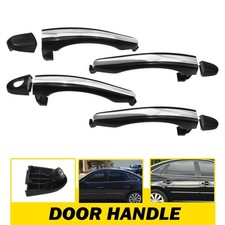 4pcs Outer Door Exterior Handles Rear Front Lh Rh Side For Hyundai Azera 2006-11