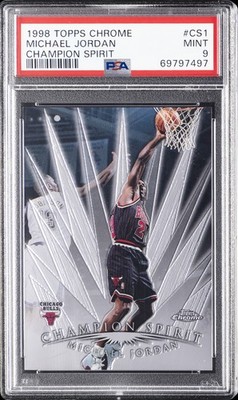 1998-99 Topps Chrome - Champion Spirit Michael Jordan #CS1 for