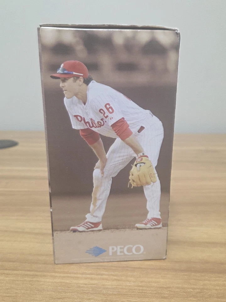 Philadelphia Phillies Chase Utley Bobblehead Figurine MLB Citizens Bank Park SGA - Image 2 of 4