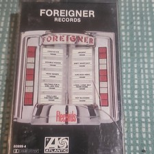 Foreigner Records Rock Cassette Atlantic 1982 80999-4 White