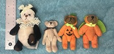 Miniature Ganz Cottage Collectibles Bear Lot 3-5  Dollhouse