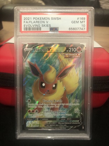 Flareon V graded PSA 10 for sale on eBay