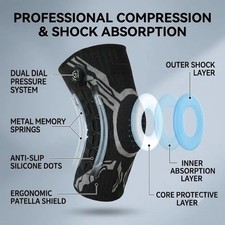 Smart Knob-Type Sports Knee Brace For Joint Pain Meniscus Tear Running Sports