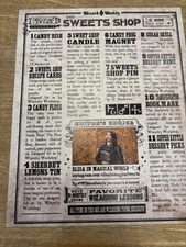 Wizarding Trunk Newspaper The Sweet Shop