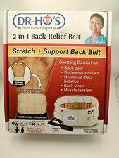 Dr. Ho's 2-in-1 Stretch and Support Belt - Lower Back Pain Relief - Size A 25-41