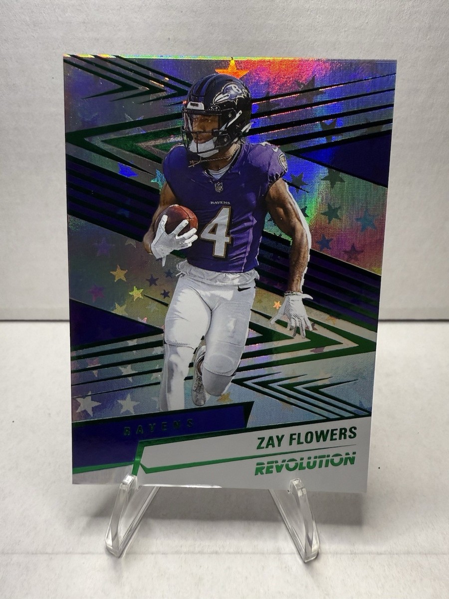 2025 Panini Revolution - Zay Flowers #16 Green Astro /699 | eBay