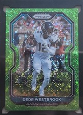 2020 Panini Prizm Base No Huddle Neon Green #94 Dede Westbrook /5