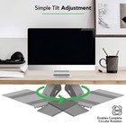 KT1 Ergonomic Keyboard Tray Under Desk - Under Desk Keyboard Tray Slide Out w...