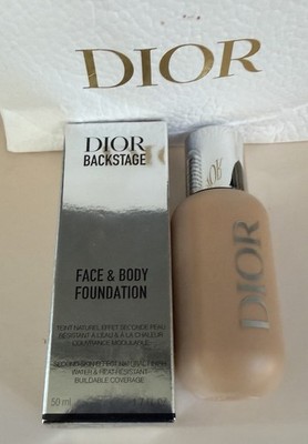 RARE Dior Backstage Face & Body Foundation - 2,5 N  Full Size New In Box
