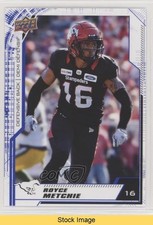 2020 Upper Deck CFL Blue Royce Metchie #130 READ r6v